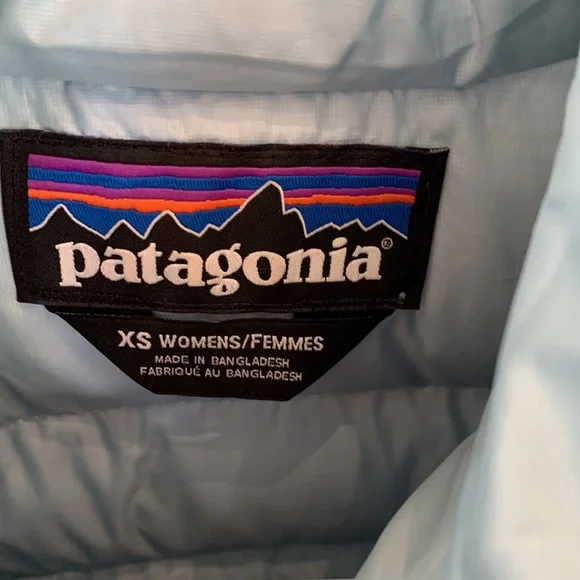 Patagonia sky blue down sweater jacket - Picture 5 of 6